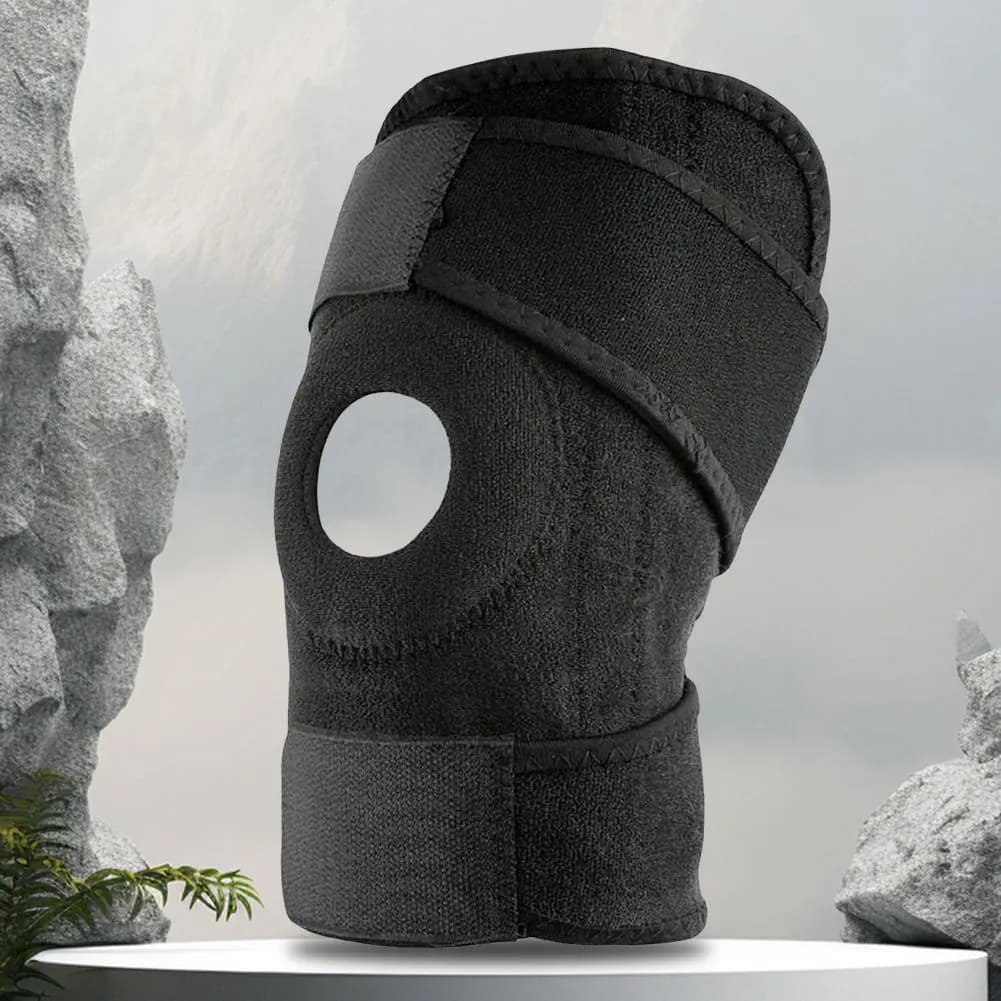 Knee Brace Adjustable Knee Support Joint Pain Arthritis Relief Knee Pain Relief Support Brace Knee Wrap Stabilizer For Men Women