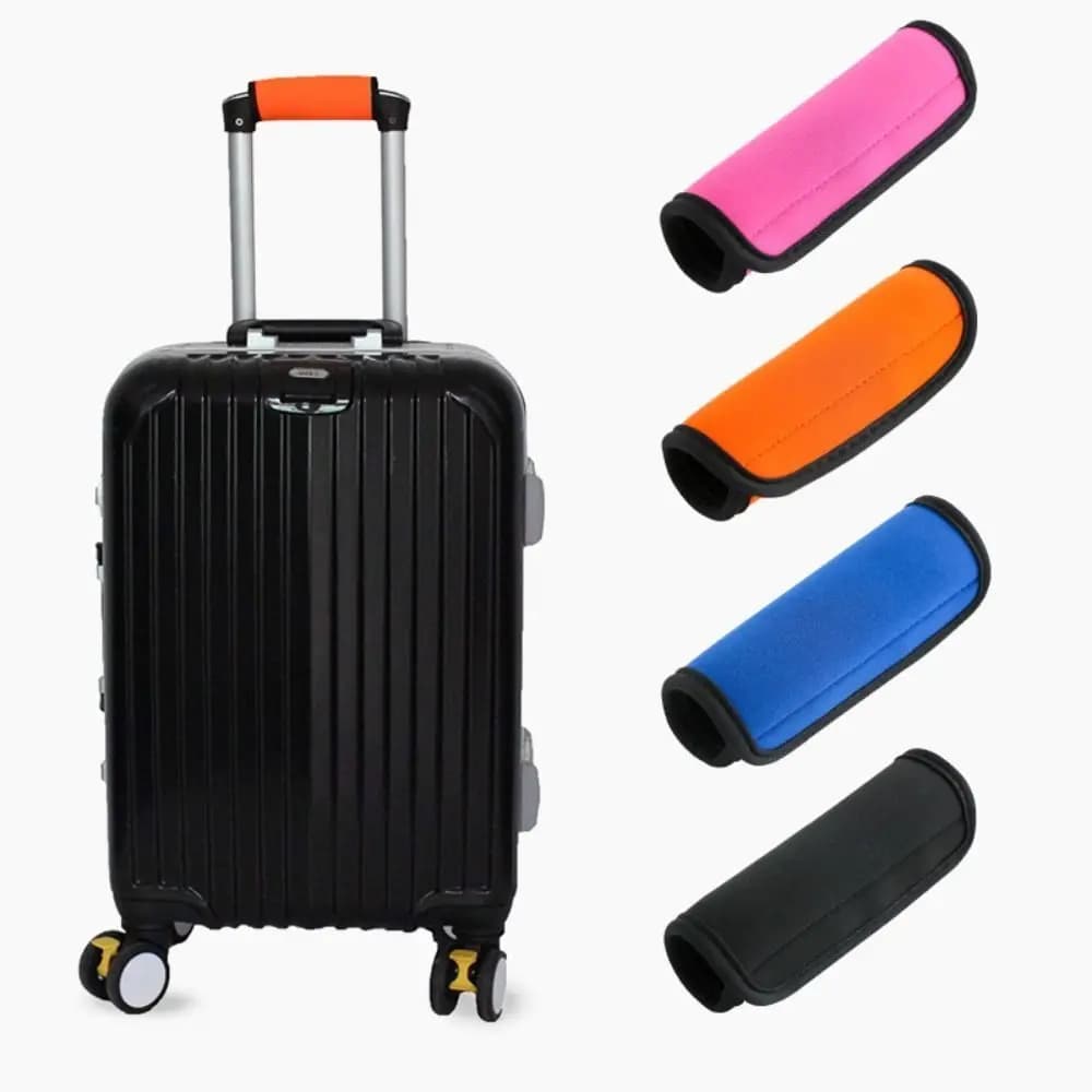 Comoda maniglia per bagagli in Neoprene impugnatura avvolgente nuovo bagaglio valigia borsa maniglia identificatore impugnatura per passeggino copertura protettiva parte della borsa