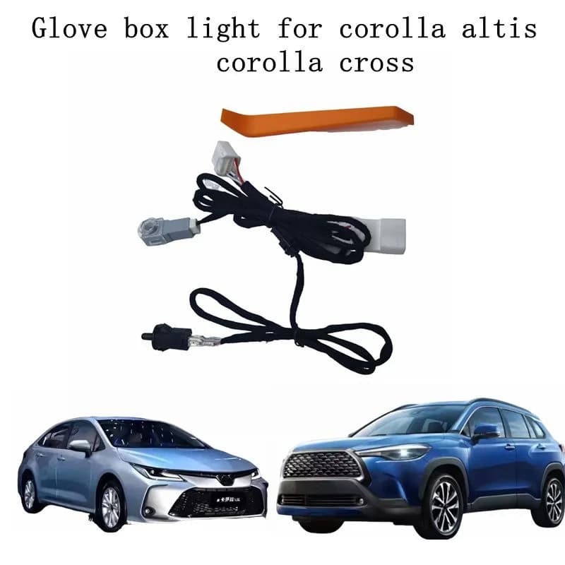 1set With switch CANbus Car LED Courtesy glove box light lamp For toyota e210 corolla altis/corolla cross 2020-2024