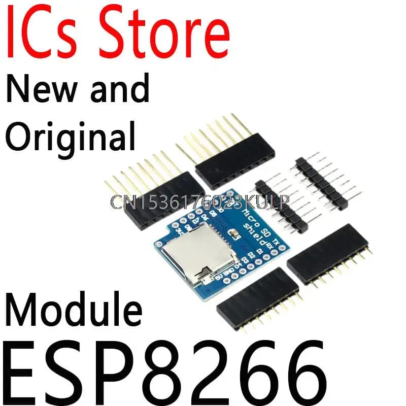 Scudo scheda Micro SD per WeMos D1 Mini TF WiFi modulo wireless SD compatibile per Arduino per WeMos D1 Mini ESP8266