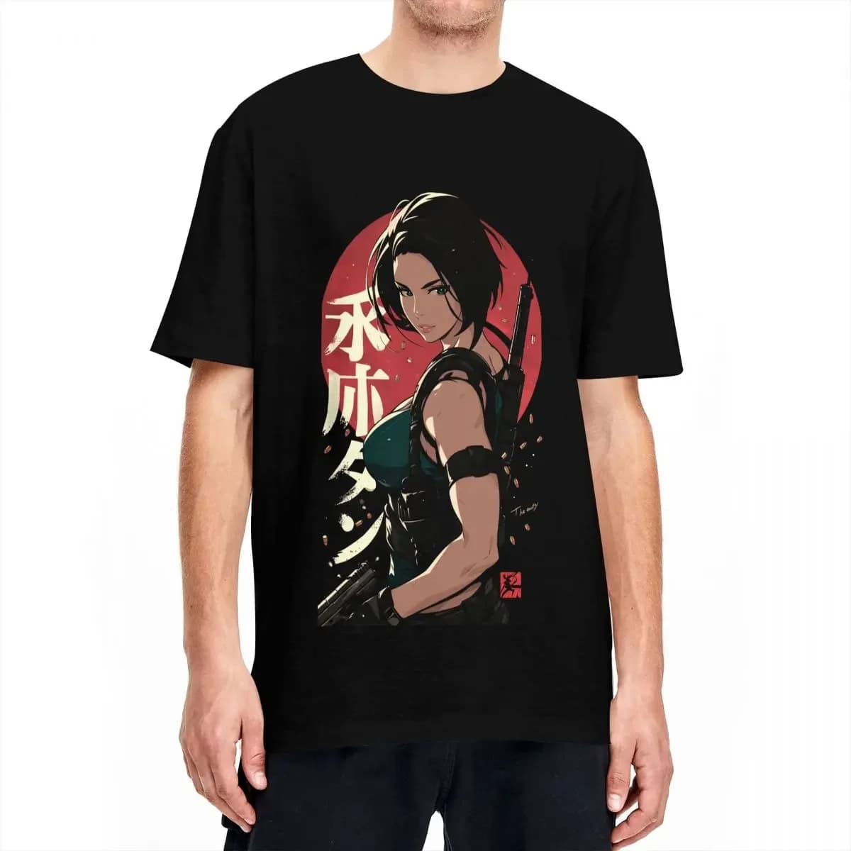T-shirt di Design di san valentino da uomo che vive Evils Y2K t-shirt in cotone divertenti Beach O Neck Harajuku Tees Pattern t-shirt oversize