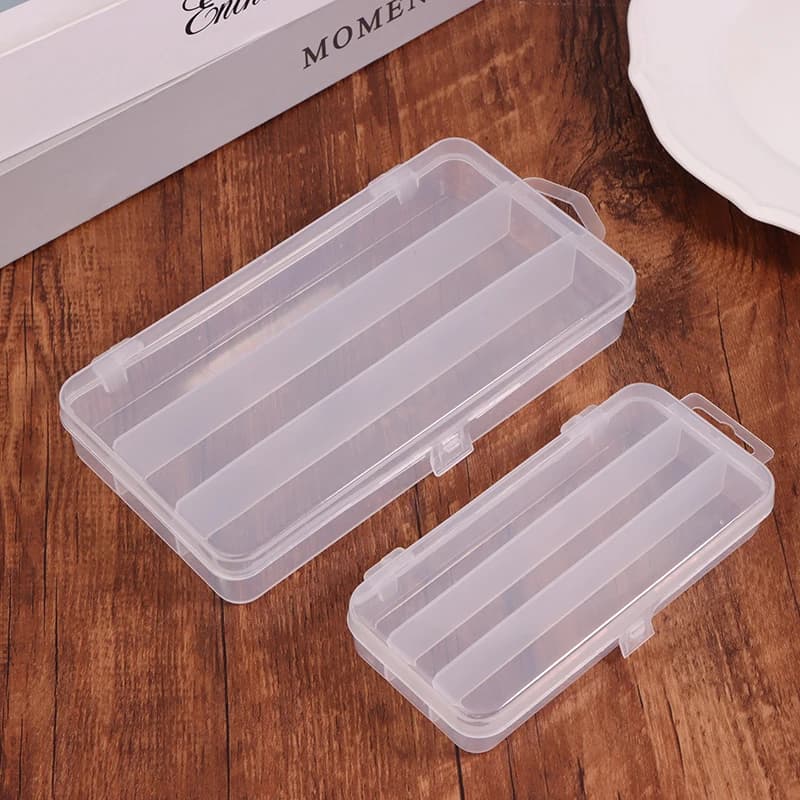 Box Mini Fishing baits at 3 plastic parts 13/17cm for Artificial baits, Minnow, Pencil, Ami and Container Organizer