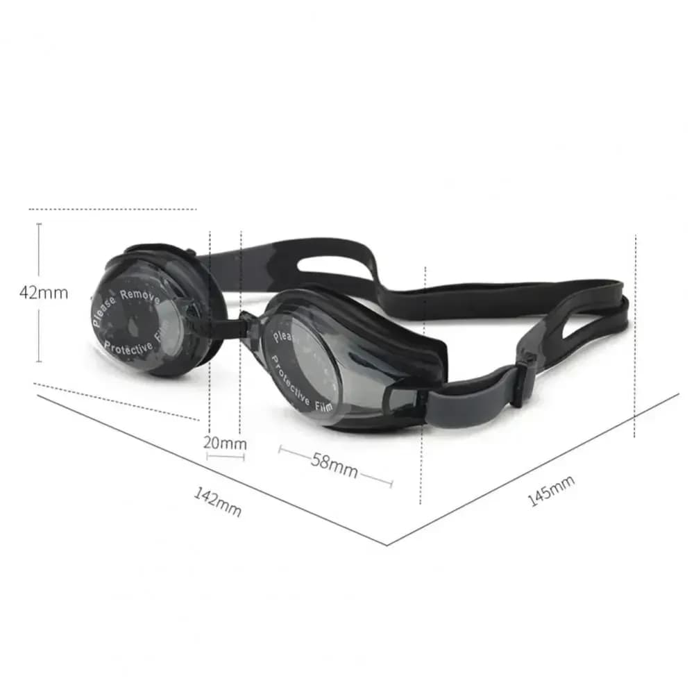 HD anti-fog swimwear - UV protection for swimming pool/snorkeling/snorkeling, silicone swimming accessories Comfort Fit