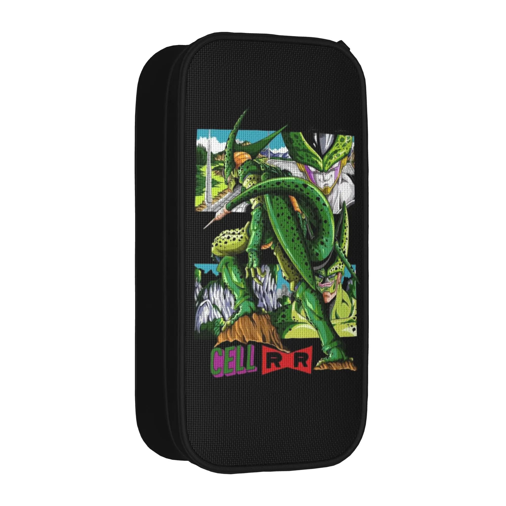 Astuccio Dragon Ball Cell Perfection Pursuit, portapenne per ragazze e ragazzi, borsa portaoggetti grande, articoli di cancelleria per la scuola