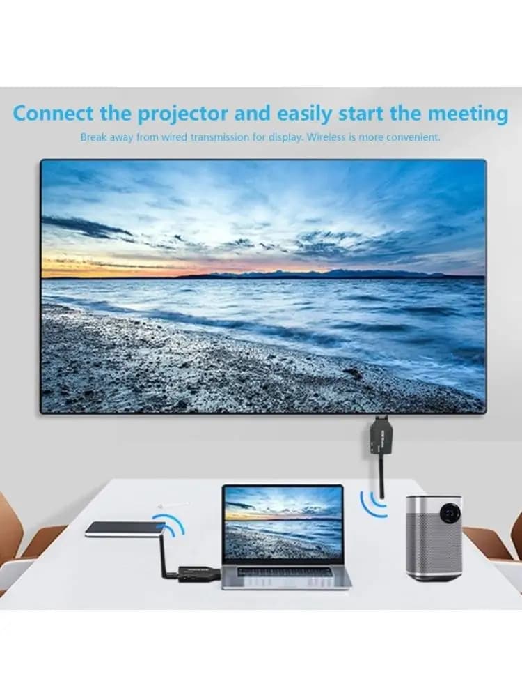 Adattatore display 1080P per estensione ricevitore trasmissione video wireless HDTV 50M