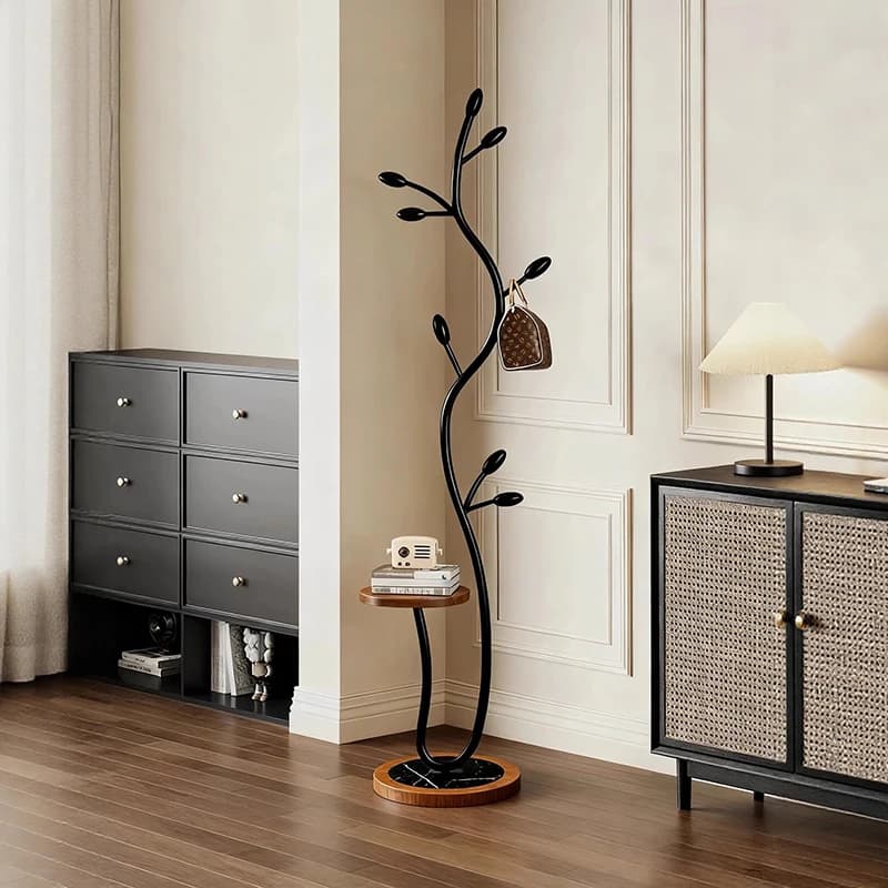 Appendiabiti da terra aperto per indumenti, minimalista, per camera da letto, hotel, arredamento per lounge suite