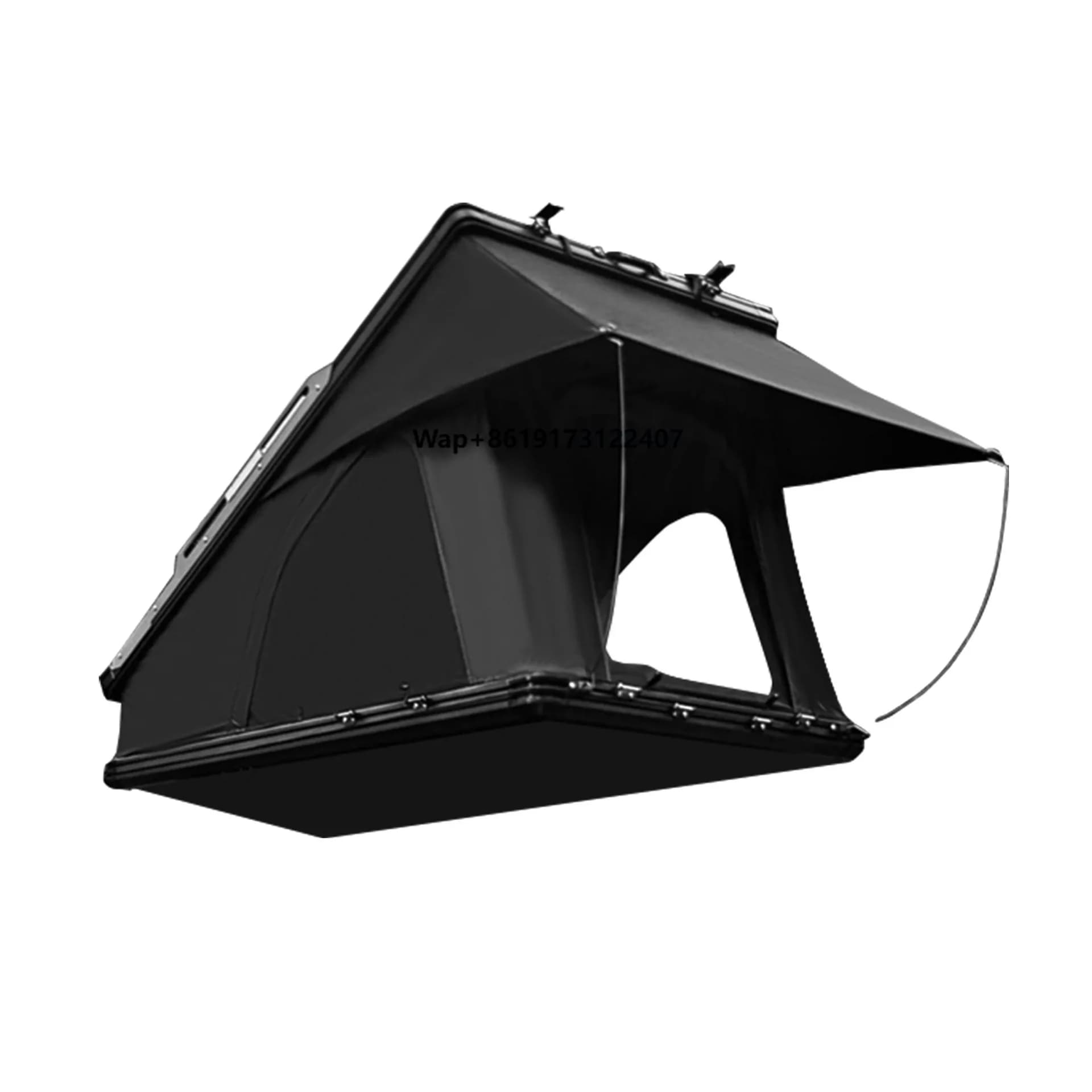 Tenda da Tetto per Auto a Montaggio Rapido, Automatica, in Lega di Alluminio, con Tetto Rigido Triangolare, Impermeabile, per Campeggio all'Aperto, Direttamente dalla Fabbrica