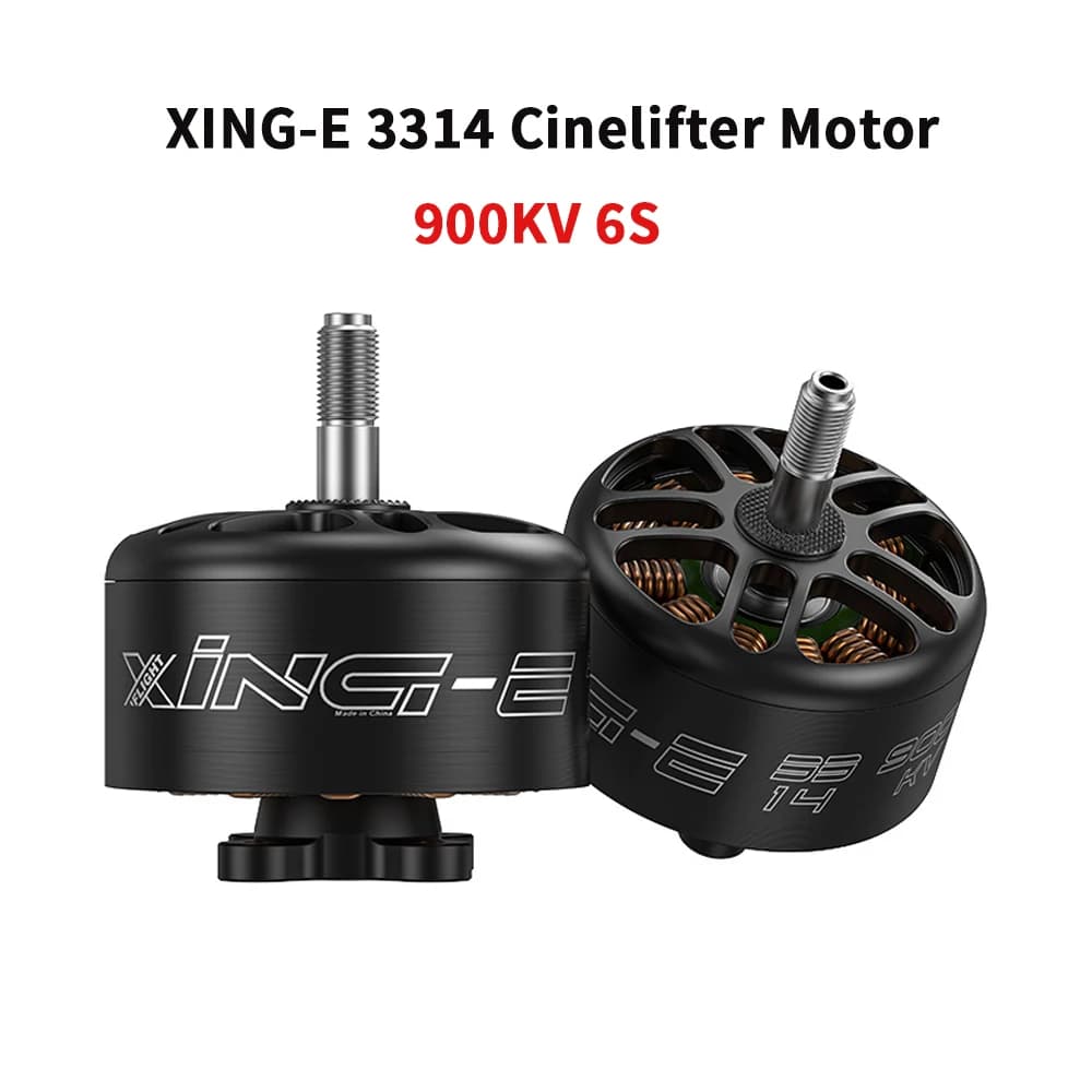 Motore Brushless iFlight XING-E 3314 Cinelifter 900KV 6S per Droni FPV Freestyle a Lungo Raggio da 8-9-10 Pollici - Componenti Fai-da-te