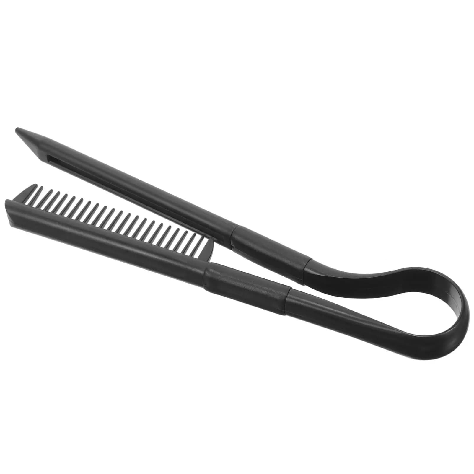1PC Smooth hair comb comb for V-shaped straightener plastic tool smoothing pliers for hairdressers combs for hairdressers barber accessories