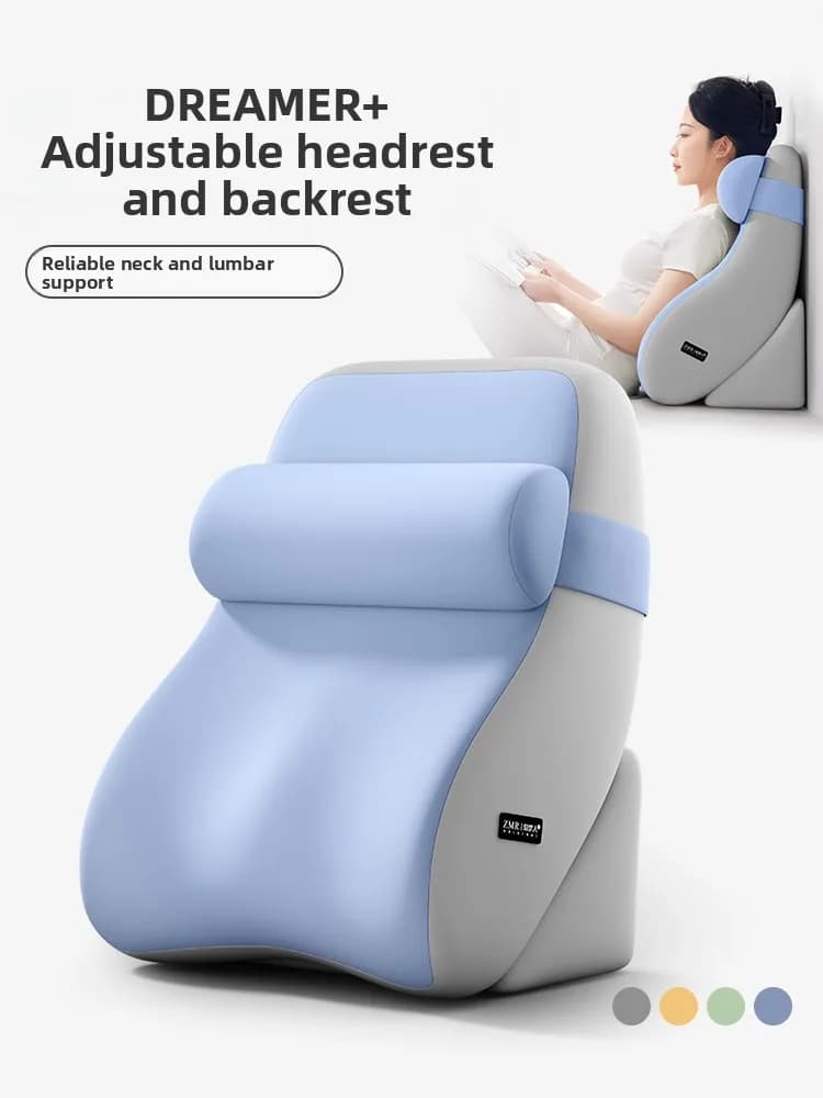 Cuscino Moderno in Memory Foam per Letto e Divano, Supporto per Collo e Schiena, Accessorio Essenziale per il Relax