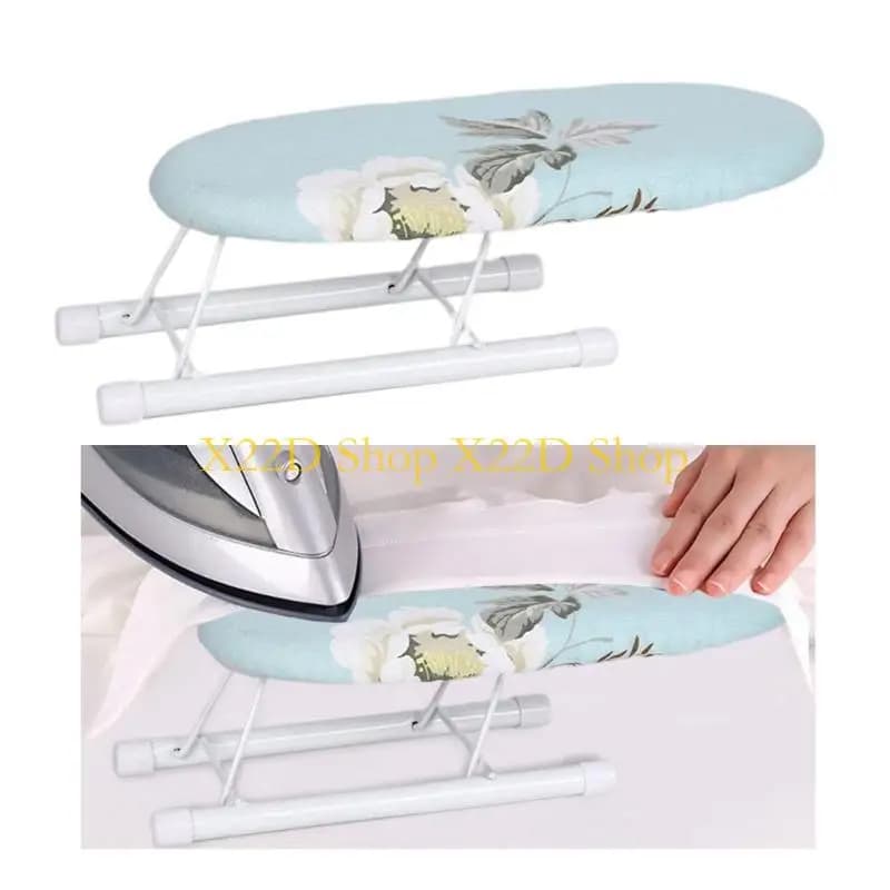 Mini asse da stiro pieghevole X22D con resistente calore pieghevole, perfetto per uffici e dormitori