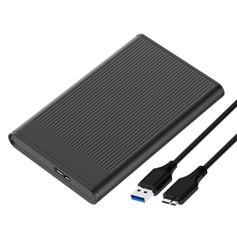 Custodia per disco rigido per notebook UTHAI da 2,5' senza attrezzi Unità esterna mobile SSD a stato solido USB 3.0 con supporto di tipo C3.1