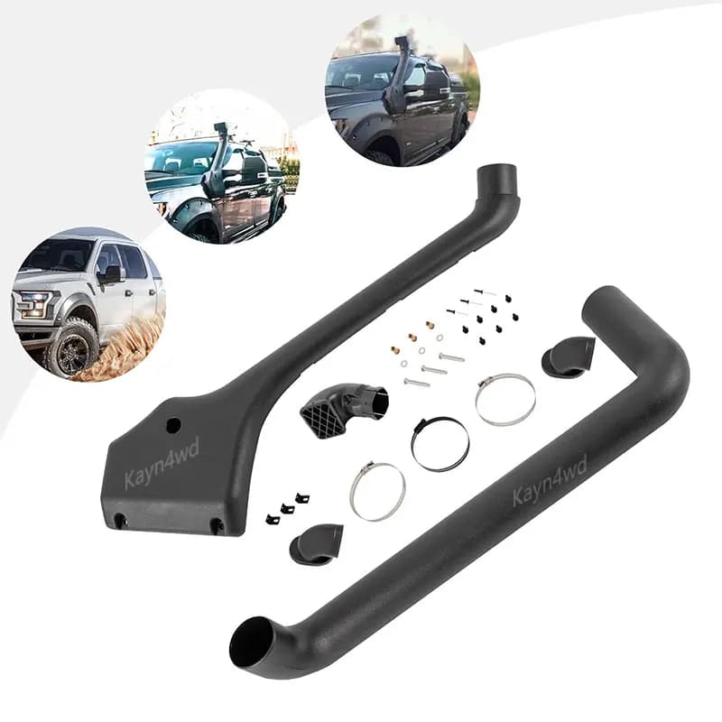 Off Road 4x4 Outdoor Accessories Air Suction Snorkeling Kit for 2015-2020 Ford Raptor F150 F-150 Car Parts Wading Flexible Breathing Tube