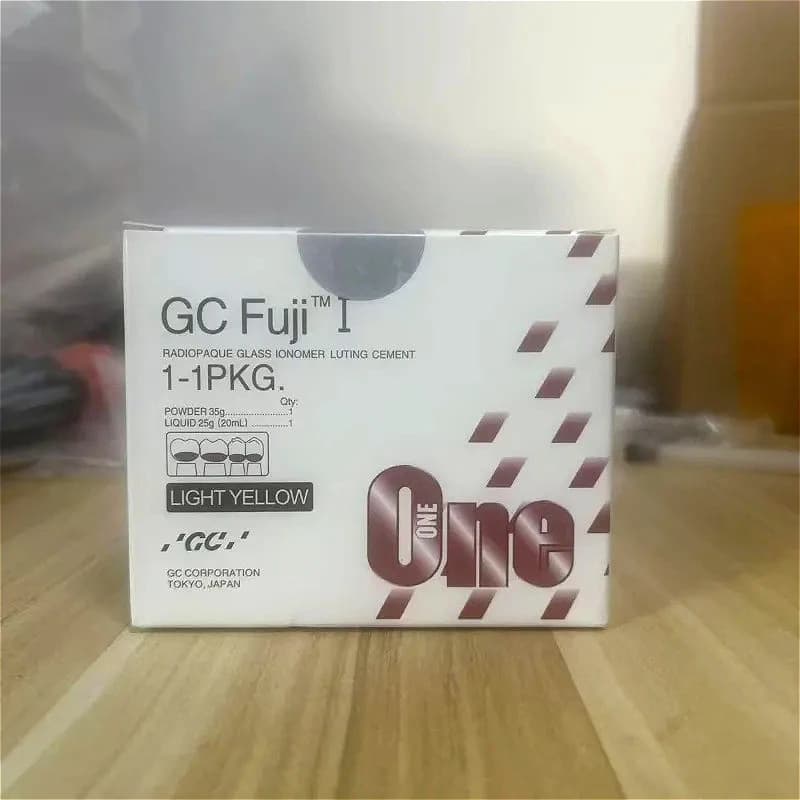 Dental Fuji I Mini Glass Ionomer Cement Bonded Porcelain Crown All Ceramic Metal Bonding Veneer Filling Dentistry Supplies