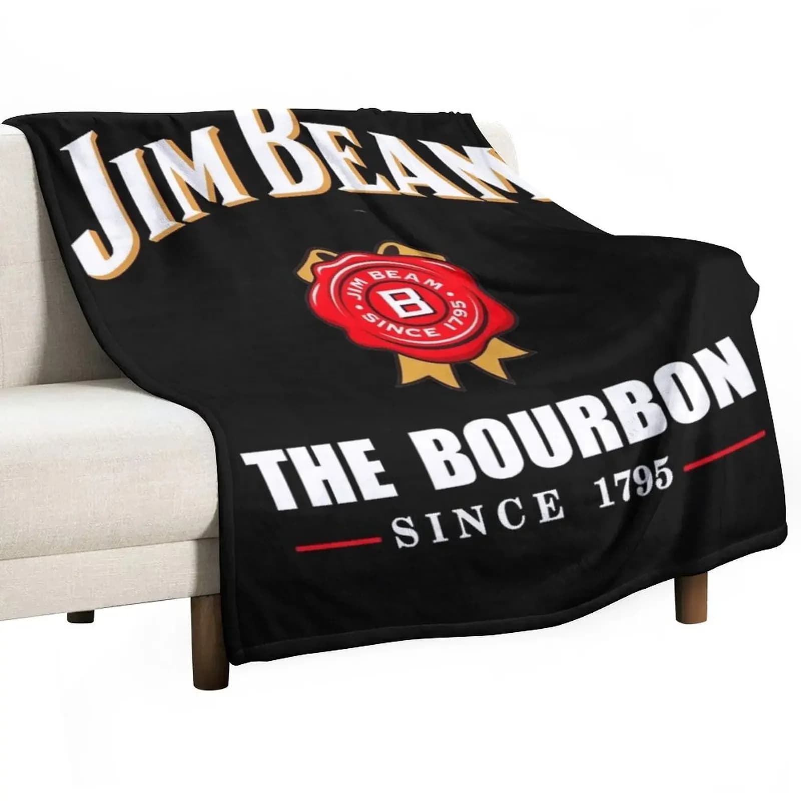 Jim Beam coperta coperta pelosa coperta estiva coperte sottili