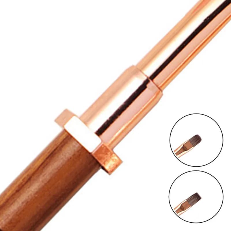 1/2PCS Pen Body With Holder Nail Brush Gel Paint Nail Art Gel Tip Extension Construction Accessory Nail Art Brush