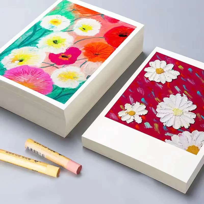 Paper Sketch Book oil pastel special paper Student Art Painting 50 Sheets Thicken Drawing painting Book Graffiti Sketchbook