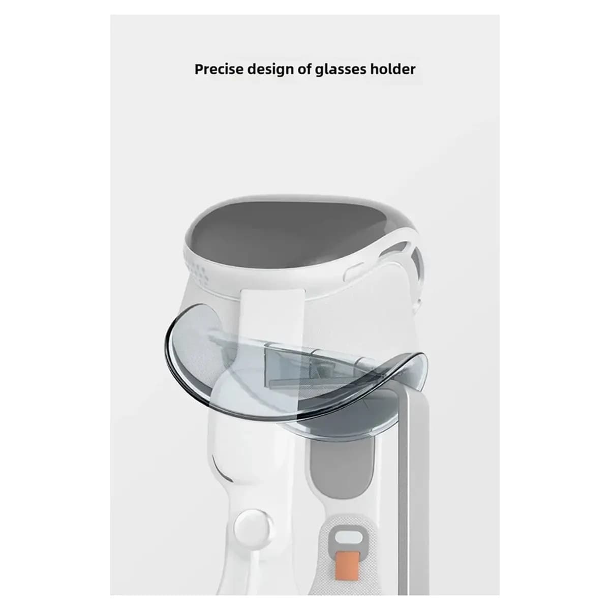 popop For Vision Pro Headphone Stand - Stable Display Rack for VR Glasses and Headsets with Desk Mount and Anti-Slip Base