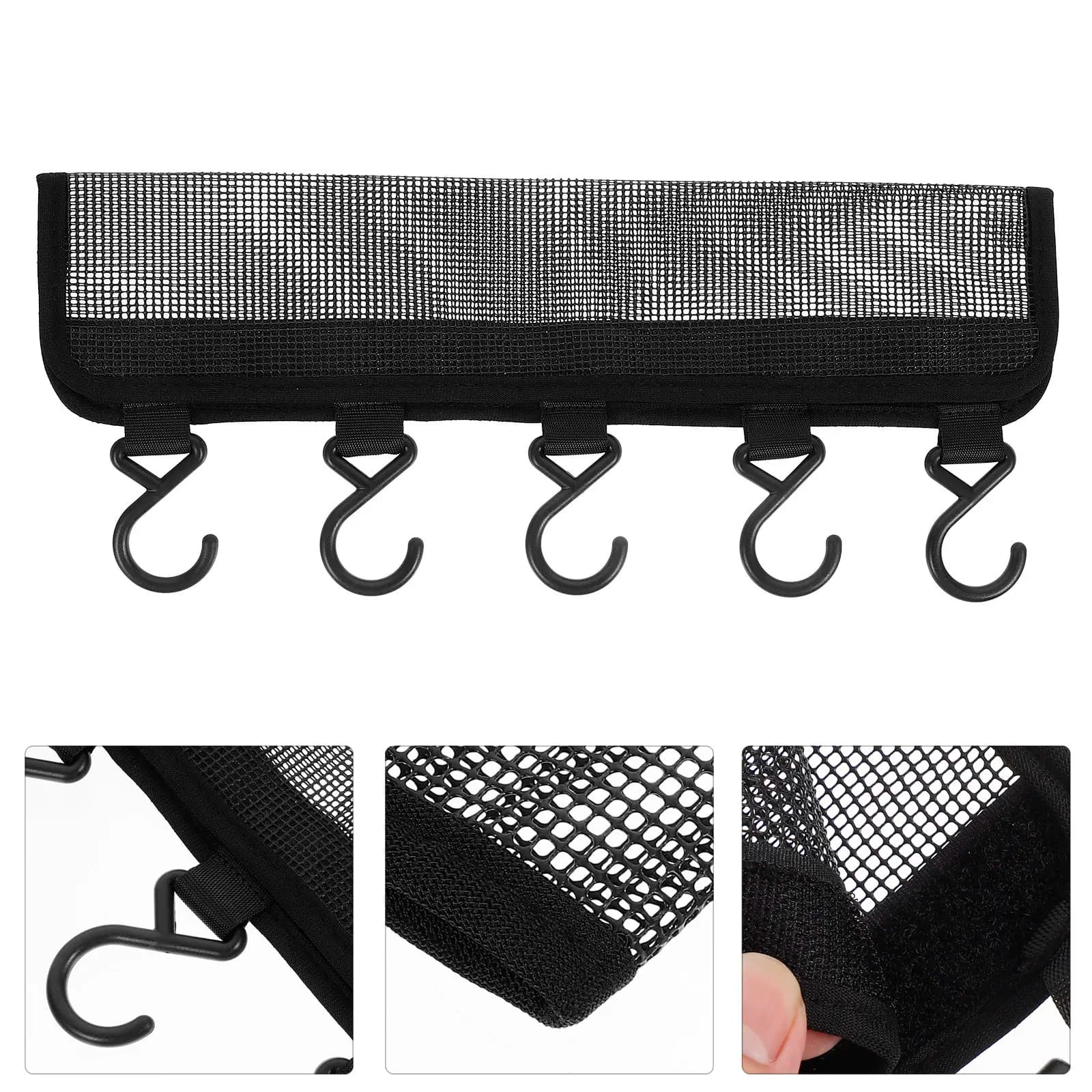 Organizzatore per Cappelli con Ganci, Porta Cappelli Pieghevole per Berretti da Baseball e Cappelli Trucker, Supporto Premium in Poliestere per Conservazione Cappelli