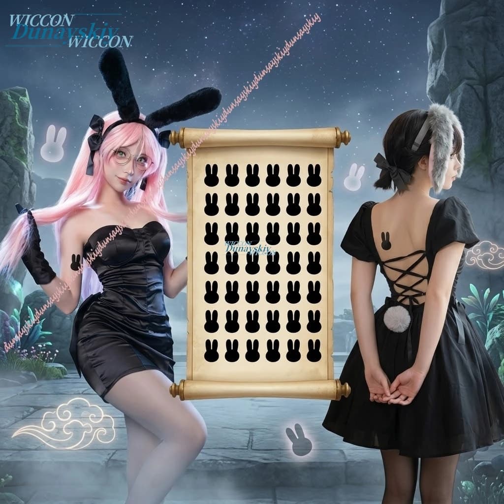 Anime Cosplay Photo Props Game Peripheral Accessories Tatoo Party Halloween Alien Stage Mizi Temporary Tattoo Stickers Music