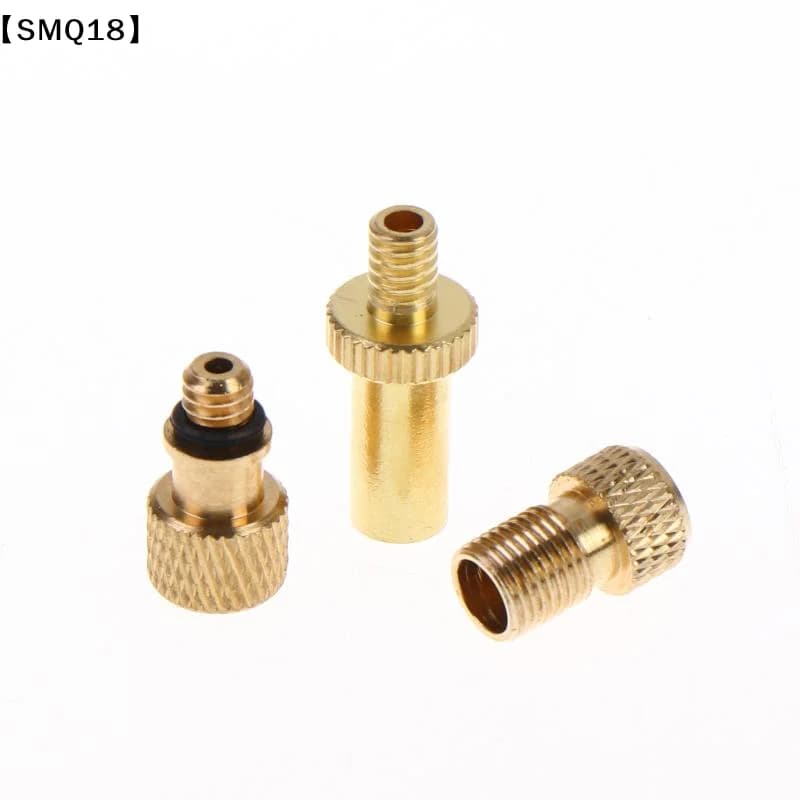 Universal Brass Bicycle Valve Adapter Presta Schrader Dunlop Converter Multi-Type Inflation Adaptor For Bike Pump Inflation【SMQ】