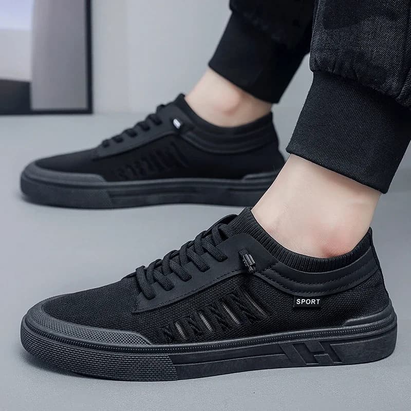 Scarpe casual da uomo in mesh alla moda Scarpe da ginnastica da corsa da uomo con piattaforma leggera Scarpe da passeggio comode Scarpe sportive da uomo traspiranti