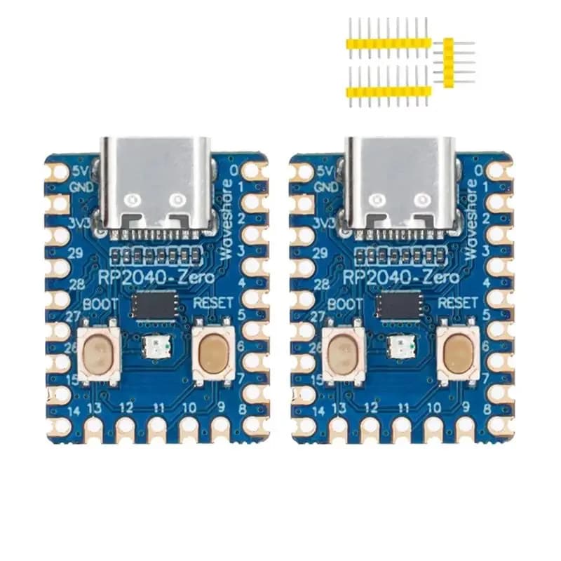 ABDW-RP2040 for Raspberry Pi, PICO Microcontroller Development Board, RP2040-Zero Module, Dual-Core Processor Cortex M0+, 2MB