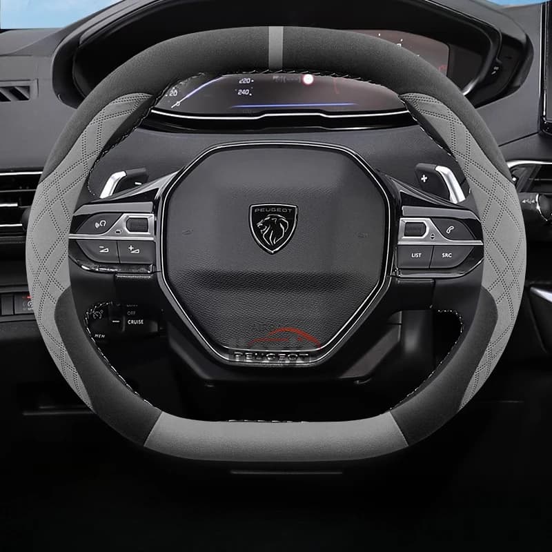 Exhausted Leather Car Cover for Peugeot E-3008 3008 E-2008 2008 E-308 GT 2021 2022 2023 2024 2025 Car Accessories