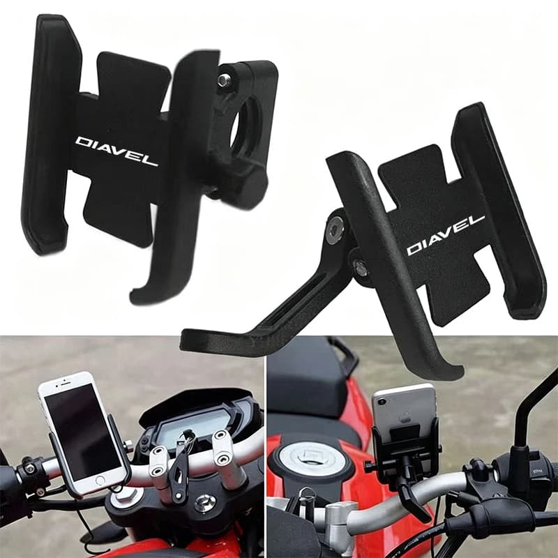For Ducati Diavel V4 Diavel1260 Diavel 1260S XDiavel XDiavel Dark XDiavel S Motorcycle Phone Shock Absorbing Navigation Bracket