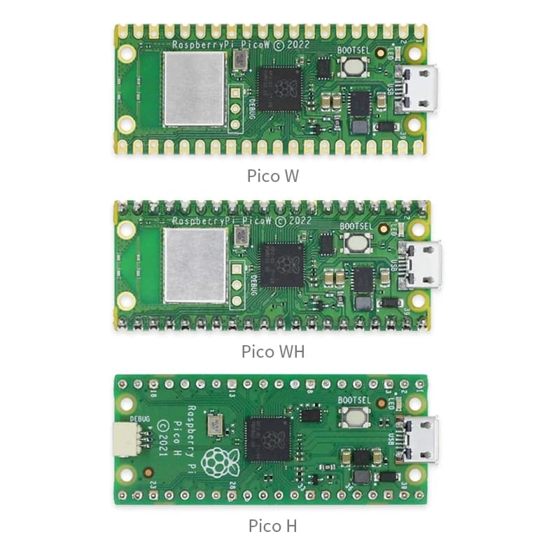 Scheda di Sviluppo Raspberry Pi PICO W, Modulo Microcontrollore Raspberry Pi PICO H, Scheda Madre per Programmazione C/Python