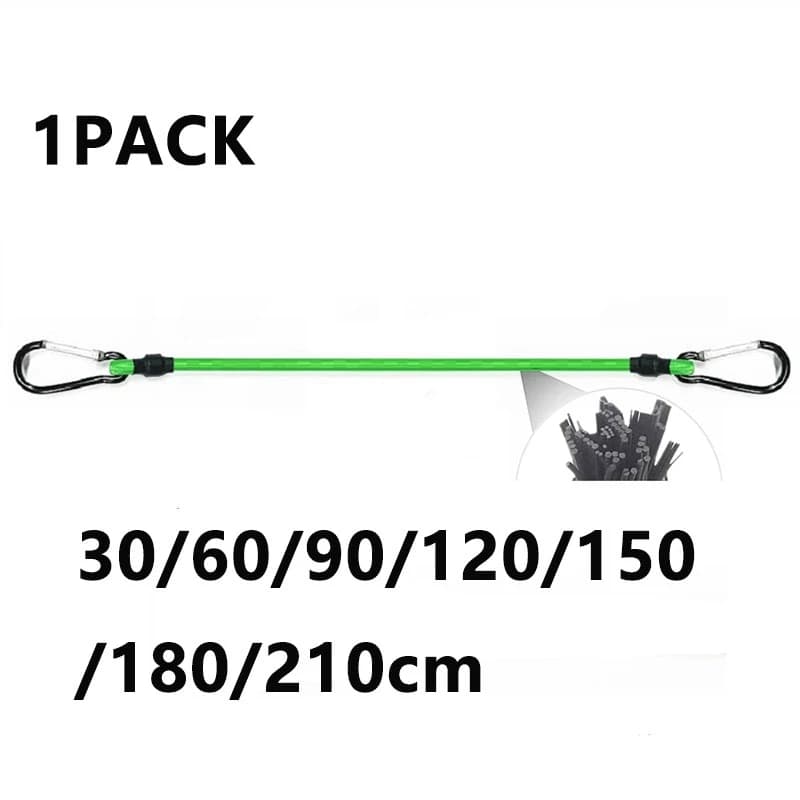 Corda elastica telescopica da 30 cm-210 cm con gancio Corda elastica per bagagli per auto che raggruppano la corda per raggruppare il portapacchi