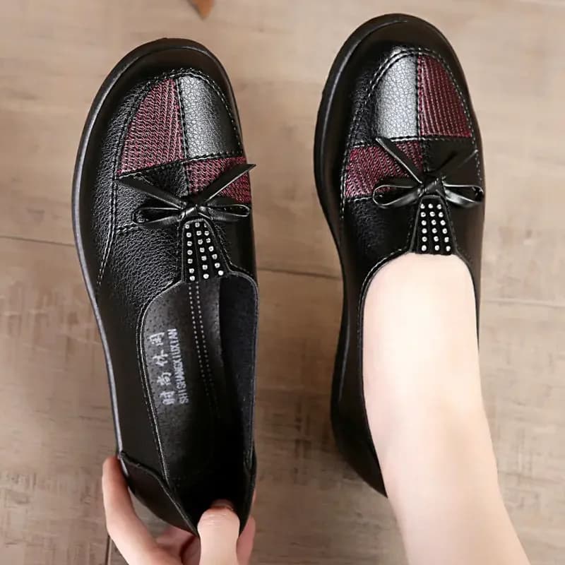 2024 Cheap Shoes Low Women's Leather Shoes Low Women's Shoes Spring Moccasins Classic Women's Casual Shoes Leather