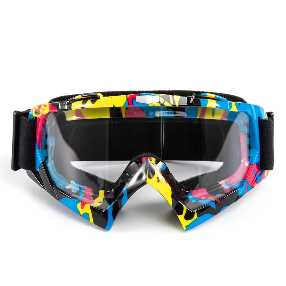 Occhiali da parabrezza per moto occhiali antipolvere antipolvere occhiali da sci per equitazione all'aperto per occhiali da Motocross Fox Google