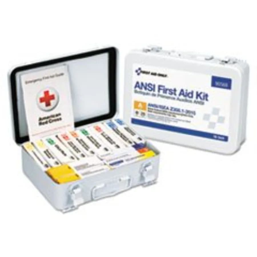 Kit di Pronto Soccorso Unitizzato Conforme agli Standard ANSI per 25 Persone, Modello 90568