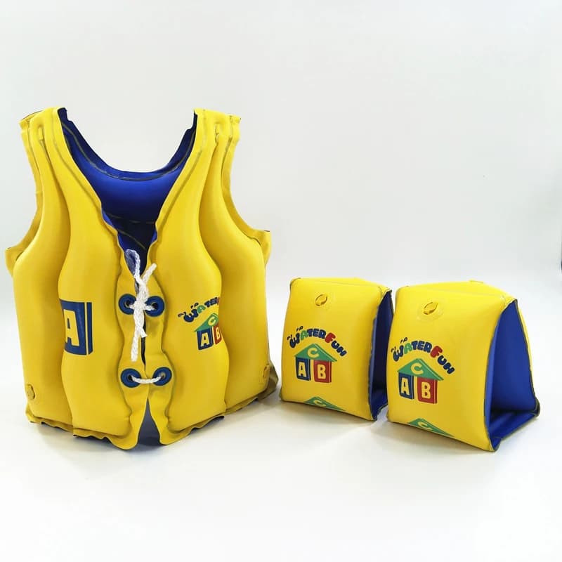 Nuovo Gilet di Galleggiamento per Bambini 0-6 Anni, Giubbotto Salvagente Gonfiabile