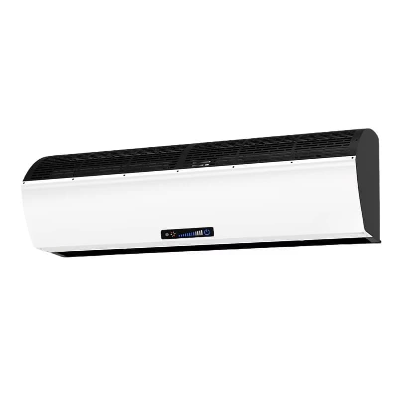 Remote Control Top Suction Cross Flow Air Curtain High Velocity Large Capacity Airflow Energy Saving Design