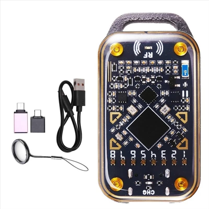 [NUOVO A09R!】 Lettore di chip intelligente Chameleon Ultra RFID Duplicatore NFC 125Khz 13,56Mhz ID IC Card Emulatore Decodifica