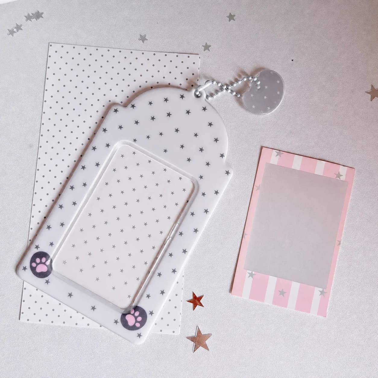 Id Card Holder Versatile Transparent Card Sleeve Card Storage Pendant Cute For Daily Use Casual Travel Access Cards