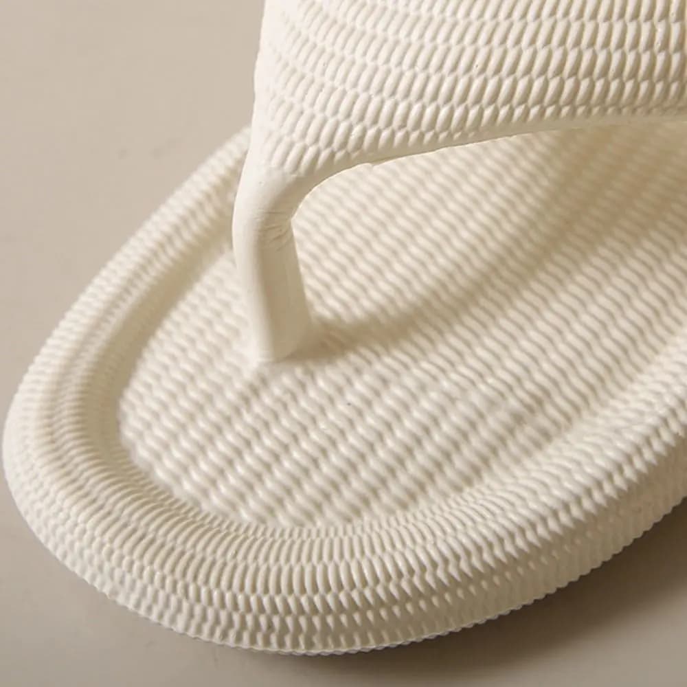 Non-Slip Beach Flip Flops Stripe Clip Toe Vacation Beach Slippers Home Shoes Solid Color Summer Thong Sandals Outdoor Indoor