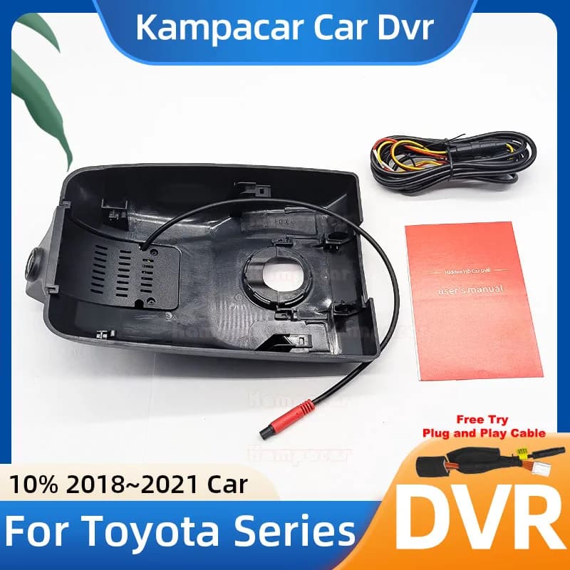 TYT01 1K 2K 4K Plug and Play Car Dvr Dash Cam DashCam For Toyota Camry XV70 70 V6 ASV-70 V70 XLE SE Hybrid 2018 2019 2020 2021