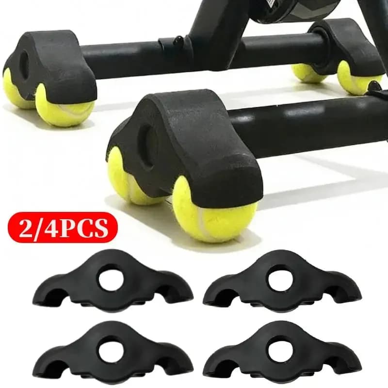 2/4 Pack Indoor Cycling Snap Rocker Feet Adapters Stability Accessories for Smart Bike Resistance Trainer Home Workout Equipment