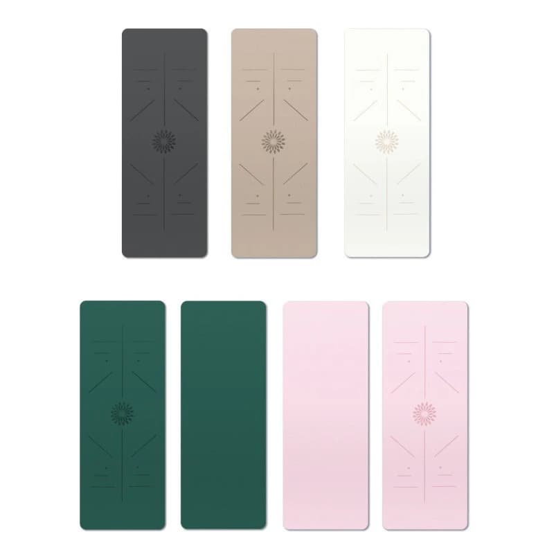 Natural rubber yoga mat, domestic shock absorption, professional anti-slip fitness mat, male