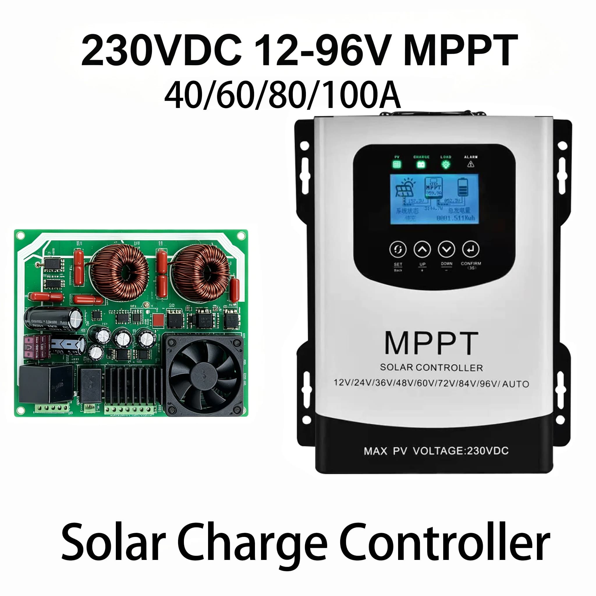 HX MPPT Solar Charge Controller Solar Panel Battery System Regulator For Off grid system For Lifepo4 Lithium GEL Lead From US