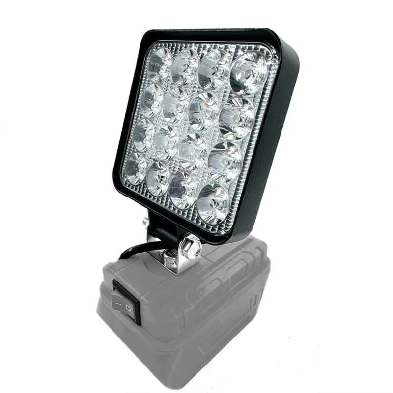 HOT 3 pollici Lampada da lavoro a LED per esterni per Dewalt 18V Batteria Faretti portatili Pesca Luci senza fili portatili Campeggio di emergenza