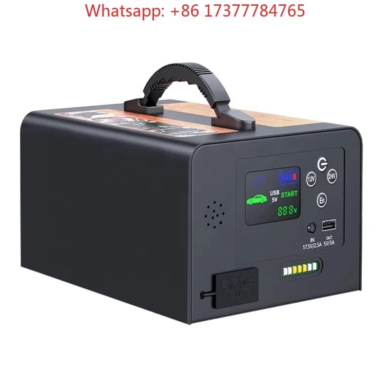 Avviatore di Emergenza Portatile 63000mAh per Camion Pesanti 12V 24V, Dispositivo 12/24 Volt