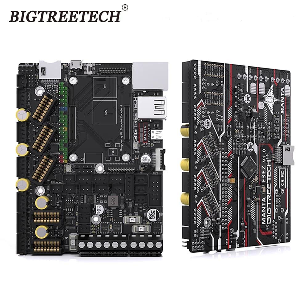 BIGTREETECH BTT Manta E3EZ 32Bit Motherboard TFT35 SPI Touch Screen Raspberry Pi Update For Ender3 V2 Ender5 Pro 3D Printer