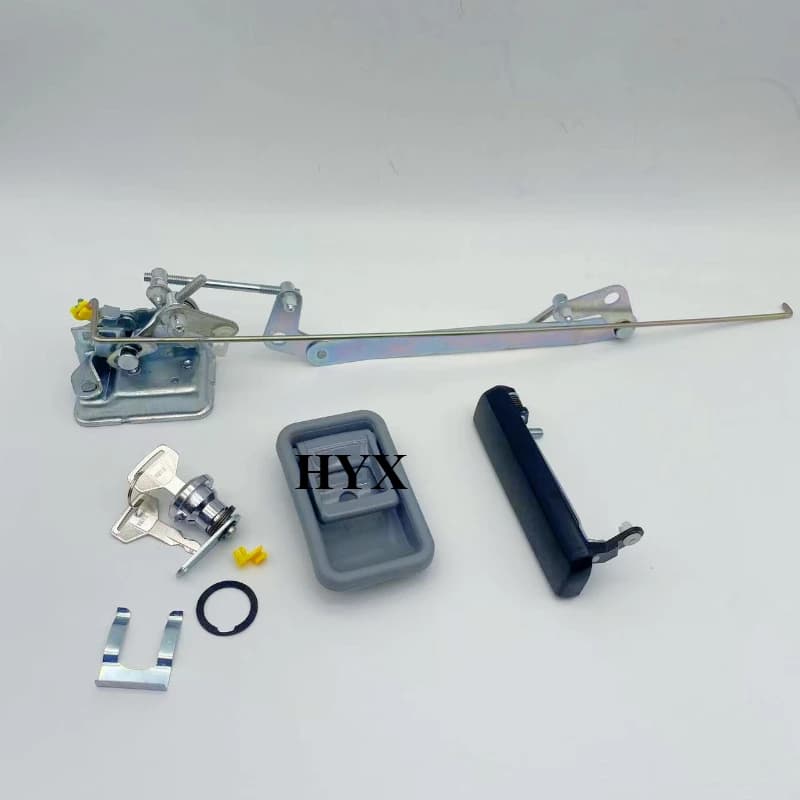 Excavator accessories: SK140 200 210 250 350-6E-8 cab door lock assembly lock block from Shengang