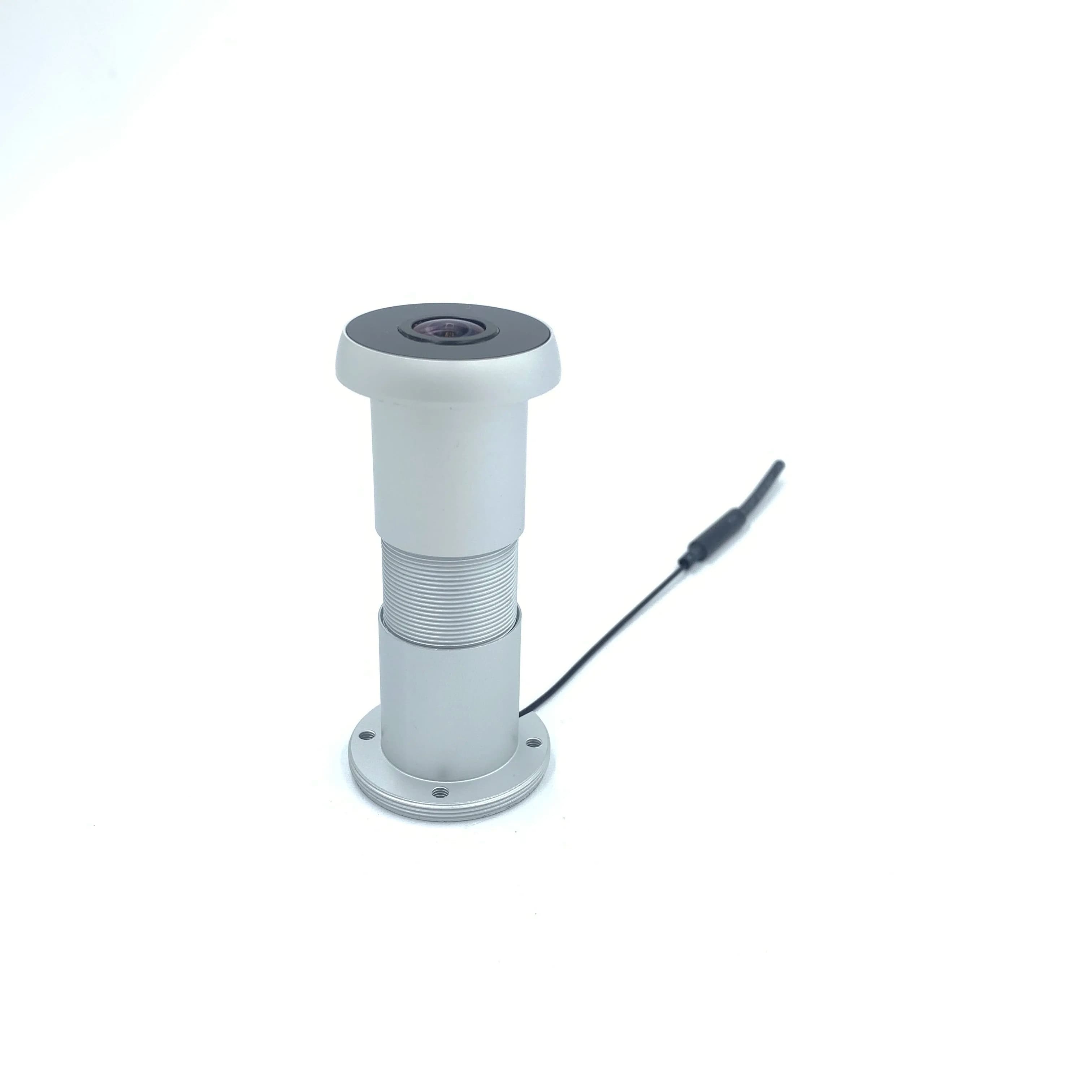 Cateye TUYA Dual-Stream Wireless Peephole Indoor Viewing IP Camera 1.66mm Lens 2.0MP Front Door Eye Hole SD Card Data Storage