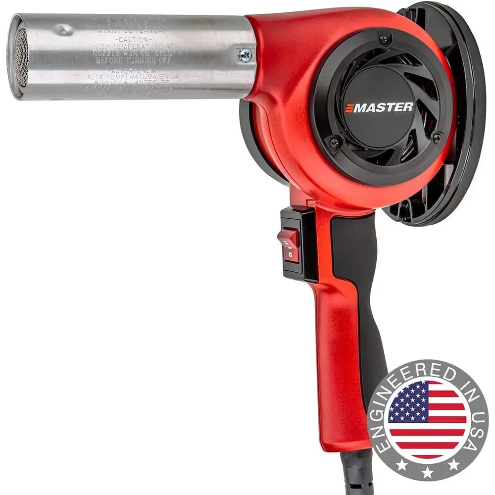 Pistola termica industriale leggera HG-501T, elemento riscaldante plug-in a cambio rapido - 1200, 120 V, 1680 W, 14 A - assemblato negli Stati Uniti
