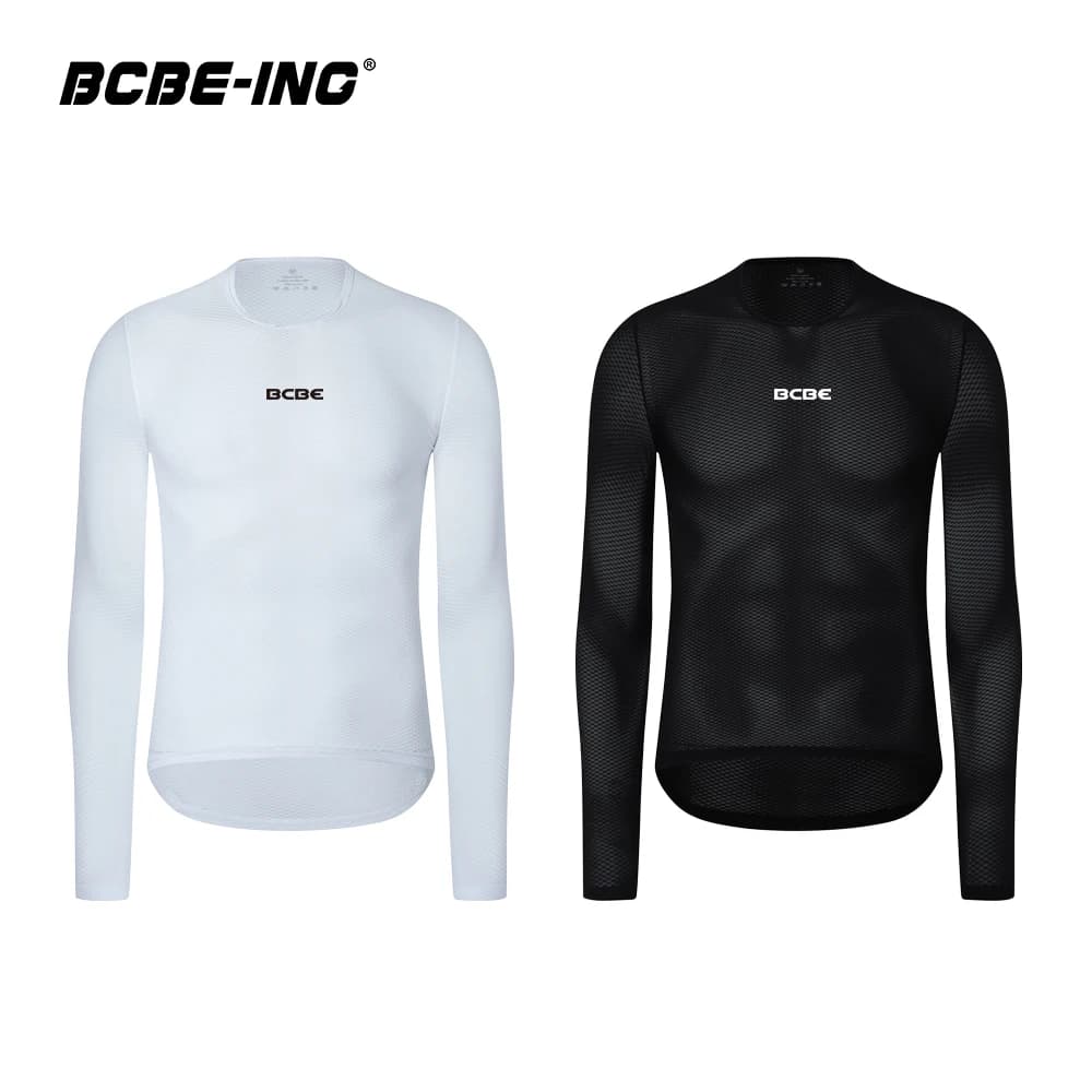 BCBE-ING Man Cycling Base Layer Sleeves Long Sleeves Breathable Drying Quick Bicycle Intimo MTB Road Bike Canopy Cycling Vest